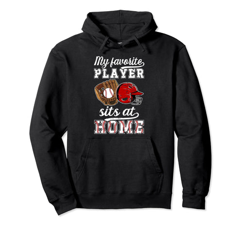 Home Baseball Catcher Aunt Hoodie - Casual Everyday Wear for Adults - T-Shirt, Sweatshirt, Hoodie