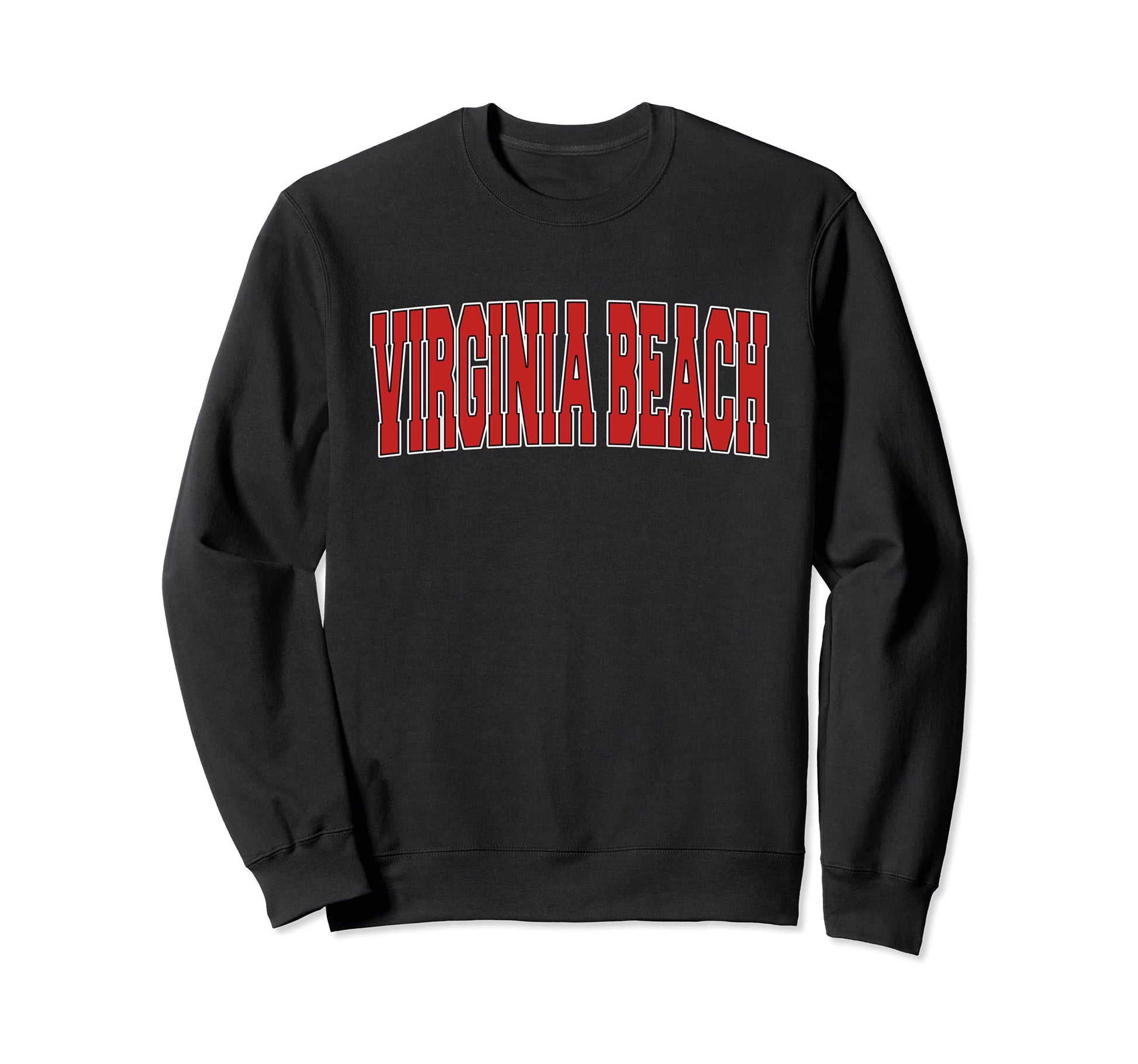 Virginia Beach Va Virginia Varsity Usa Sweatshirt - Graphic Print Unisex - T-Shirt, Sweatshirt, Hoodie