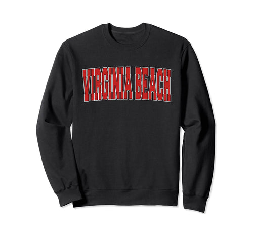 Virginia Beach Va Virginia Varsity Usa Sweatshirt - Graphic Print Unisex - T-Shirt, Sweatshirt, Hoodie