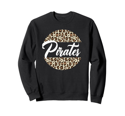 Pirates High School Mascot Sports Sweatshirt - Unique Graphic for Adults - T-Shirt, Sweatshirt, Hoodie