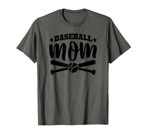 Baseball Mom Funny Baseball Sports T-Shirt - Trendy Graphic Men Women - T-Shirt, Sweatshirt, Hoodie