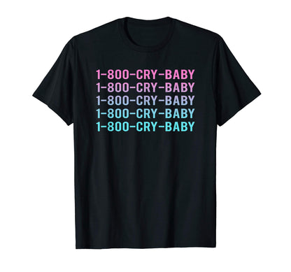 Vaporwave Aesthetic Cry Aesthetic T-Shirt - Fun Novelty Design for Adults - T-Shirt, Sweatshirt, Hoodie