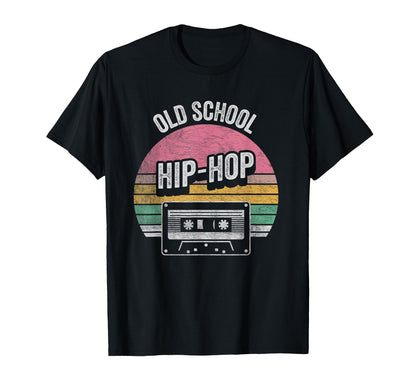 Old School Hip Hop Cassette T-Shirt - Aesthetic Graphic Unisex - T-Shirt, Sweatshirt, Hoodie