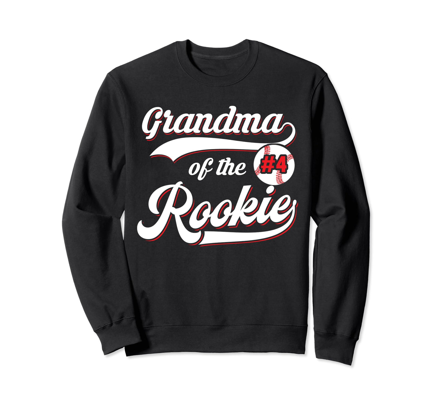 Grandma Rookie Matching Family Sweatshirt - Novelty Apparel Unisex - T-Shirt, Sweatshirt, Hoodie