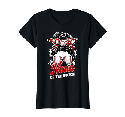 Nana Little Rookie 1St Birthday T-Shirt - Streetwear Style for Adults - T-Shirt, Sweatshirt, Hoodie