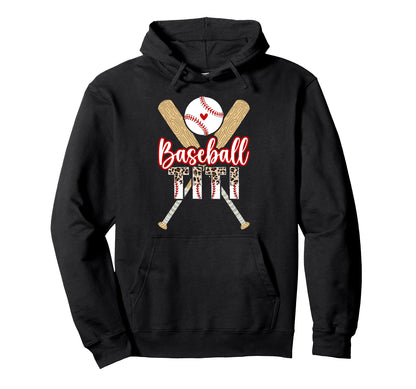 Baseball Titi Leopard Titi Baseball Hoodie - Novelty Apparel Men Women - T-Shirt, Sweatshirt, Hoodie