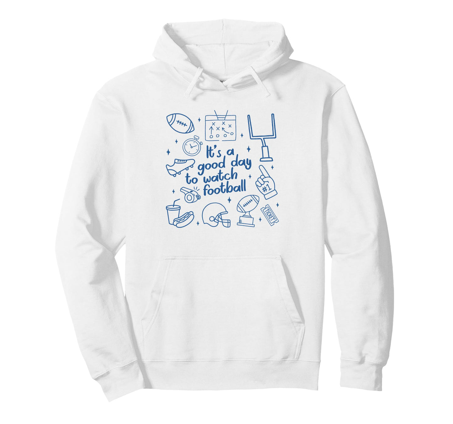 Football Season Sport Mom Good Day To Hoodie - Minimalist Print Men Women - T-Shirt, Sweatshirt, Hoodie