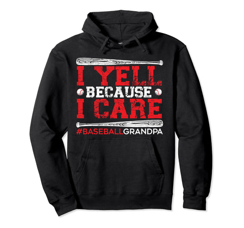 Baseball Grandpa Sports Baseball Hoodie - Minimalist Print for Adults - T-Shirt, Sweatshirt, Hoodie