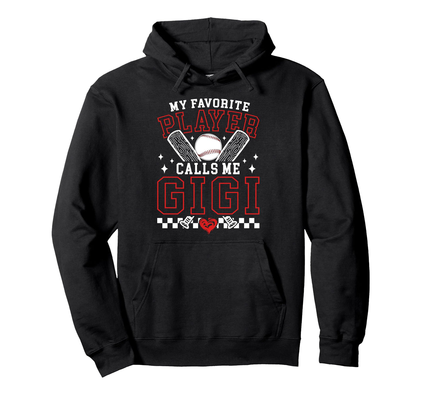 Proud Baseball Gigi Baseball Player Gigi Hoodie - Unique Graphic Unisex - T-Shirt, Sweatshirt, Hoodie