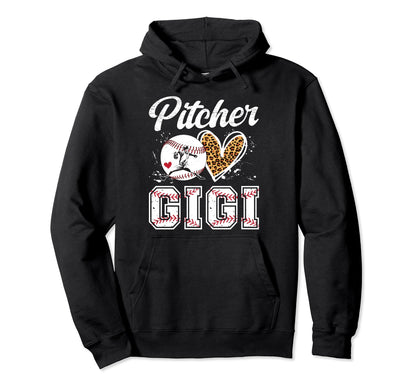 Baseball Pitcher Gigi Baseball Hoodie - Casual Everyday Wear Unisex - T-Shirt, Sweatshirt, Hoodie