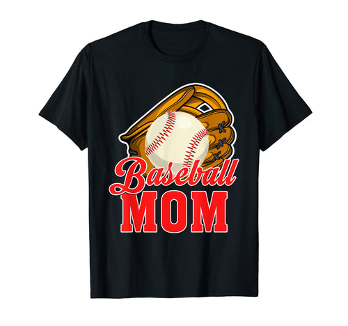 Womens Baseball Mom Mothers Day Funny T-Shirt - Unique Graphic for Adults - T-Shirt, Sweatshirt, Hoodie