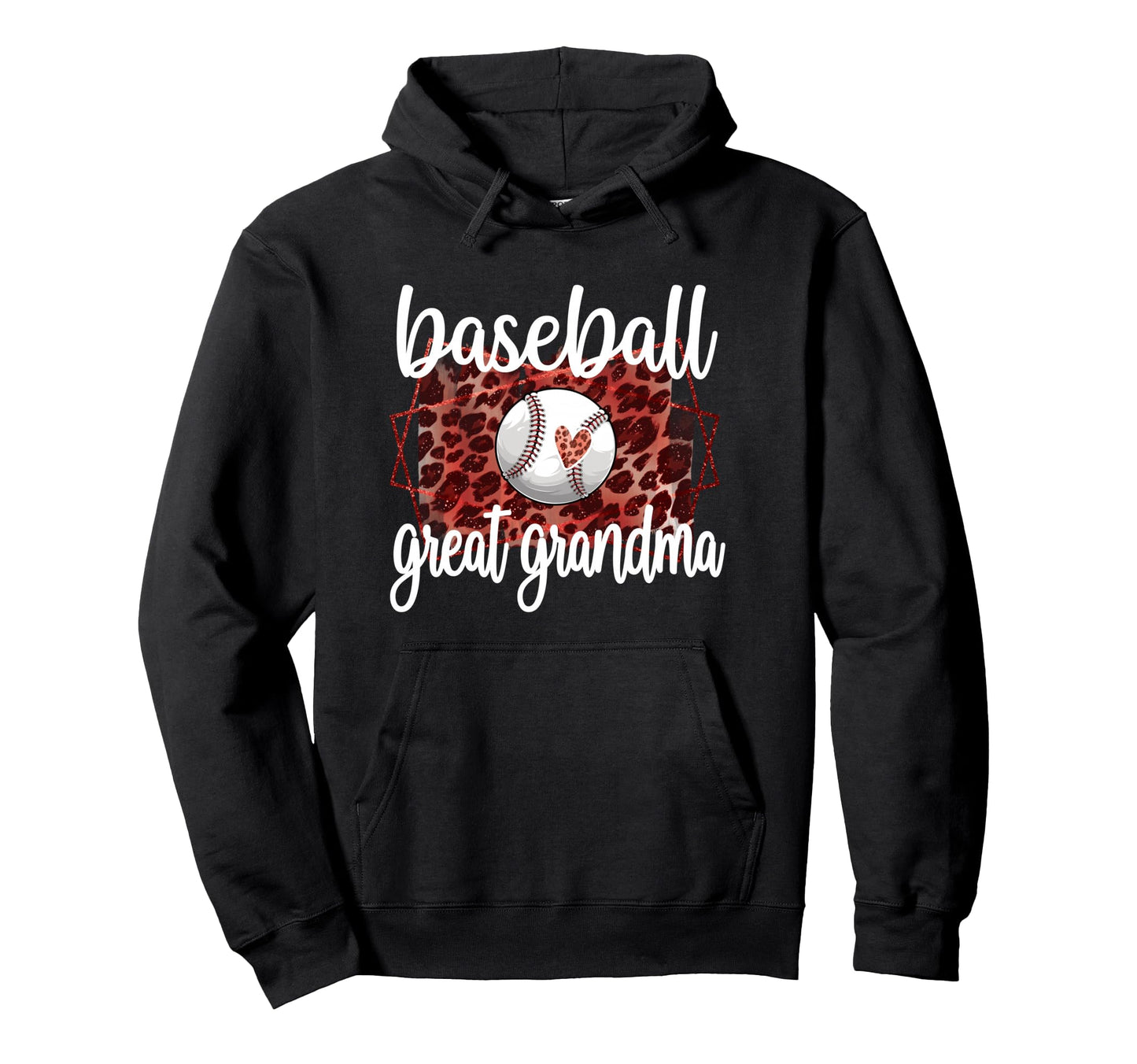 Proud Baseball Great Grandma Baseball Hoodie - Streetwear Style Men Women - T-Shirt, Sweatshirt, Hoodie