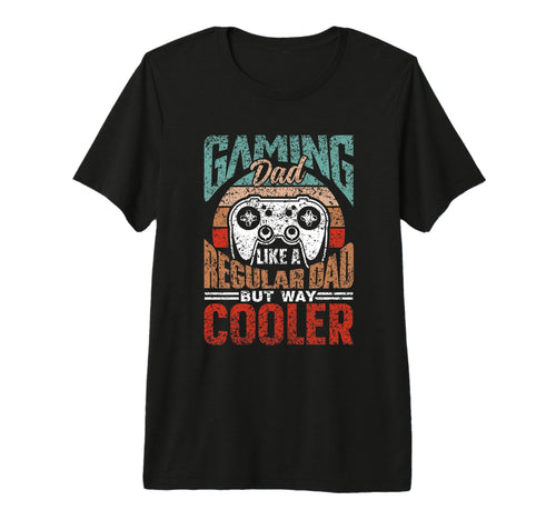 Gaming Dad Like Regular Dad Only Much T-Shirt - Minimalist Print Unisex - T-Shirt, Sweatshirt, Hoodie