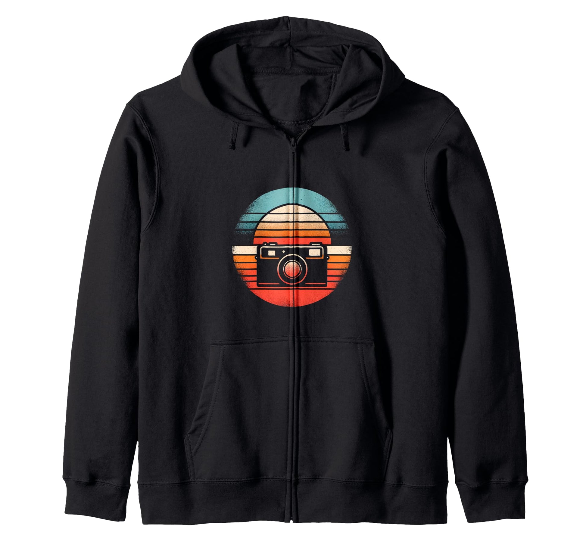 Camera Sunset T-Shirt - Aesthetic Graphic Men Women - T-Shirt, Sweatshirt, Hoodie