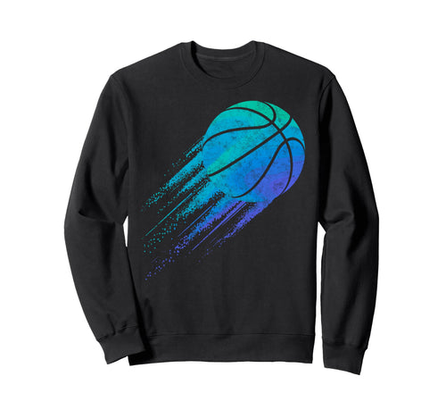 Basketball Ball Basketball Sweatshirt - Fun Novelty Design for Adults - T-Shirt, Sweatshirt, Hoodie