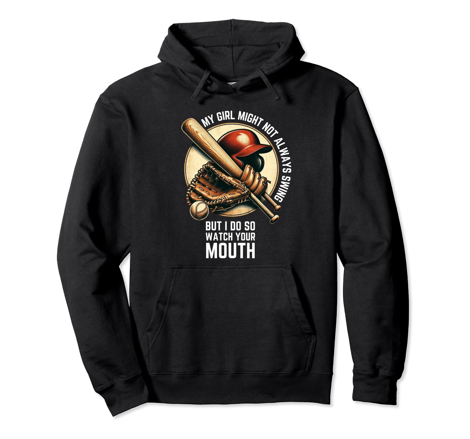 My May Not Always Swing But I Do So Watch Hoodie - Unique Graphic Unisex - T-Shirt, Sweatshirt, Hoodie