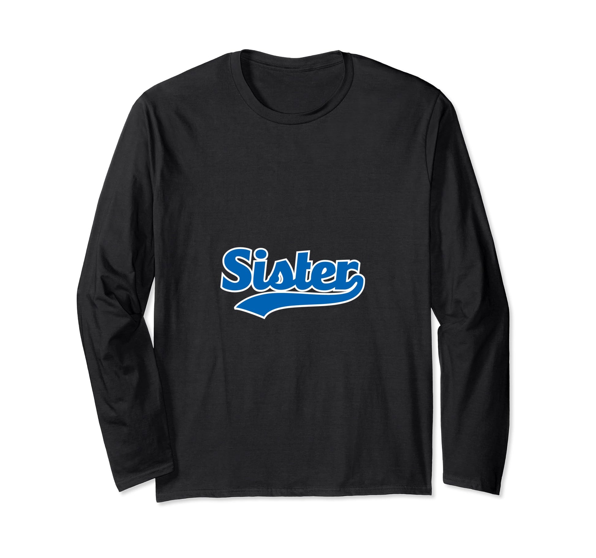 Sister Baseball Sis Brother Sports T-Shirt - Custom Art Print for Adults - T-Shirt, Sweatshirt, Hoodie