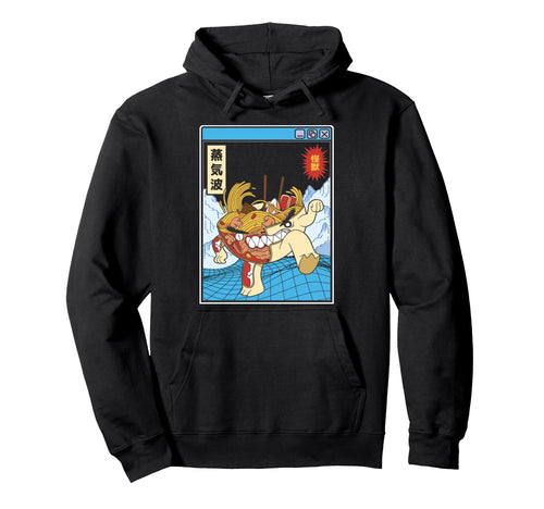 Angry Ramen Bowl X Ray Japan Otaku Anime Hoodie - Minimalist Print Unisex - T-Shirt, Sweatshirt, Hoodie
