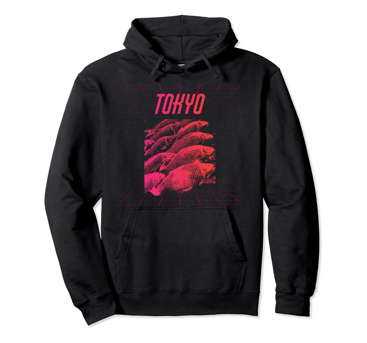 Misfit Vaporwave Aesthetic Synth Hoodie - Minimalist Print for Adults - T-Shirt, Sweatshirt, Hoodie