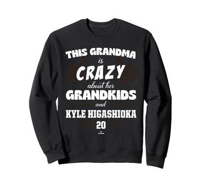 Grandma Crazy Kyle Higashioka San Sweatshirt - Novelty Apparel Men Women - T-Shirt, Sweatshirt, Hoodie
