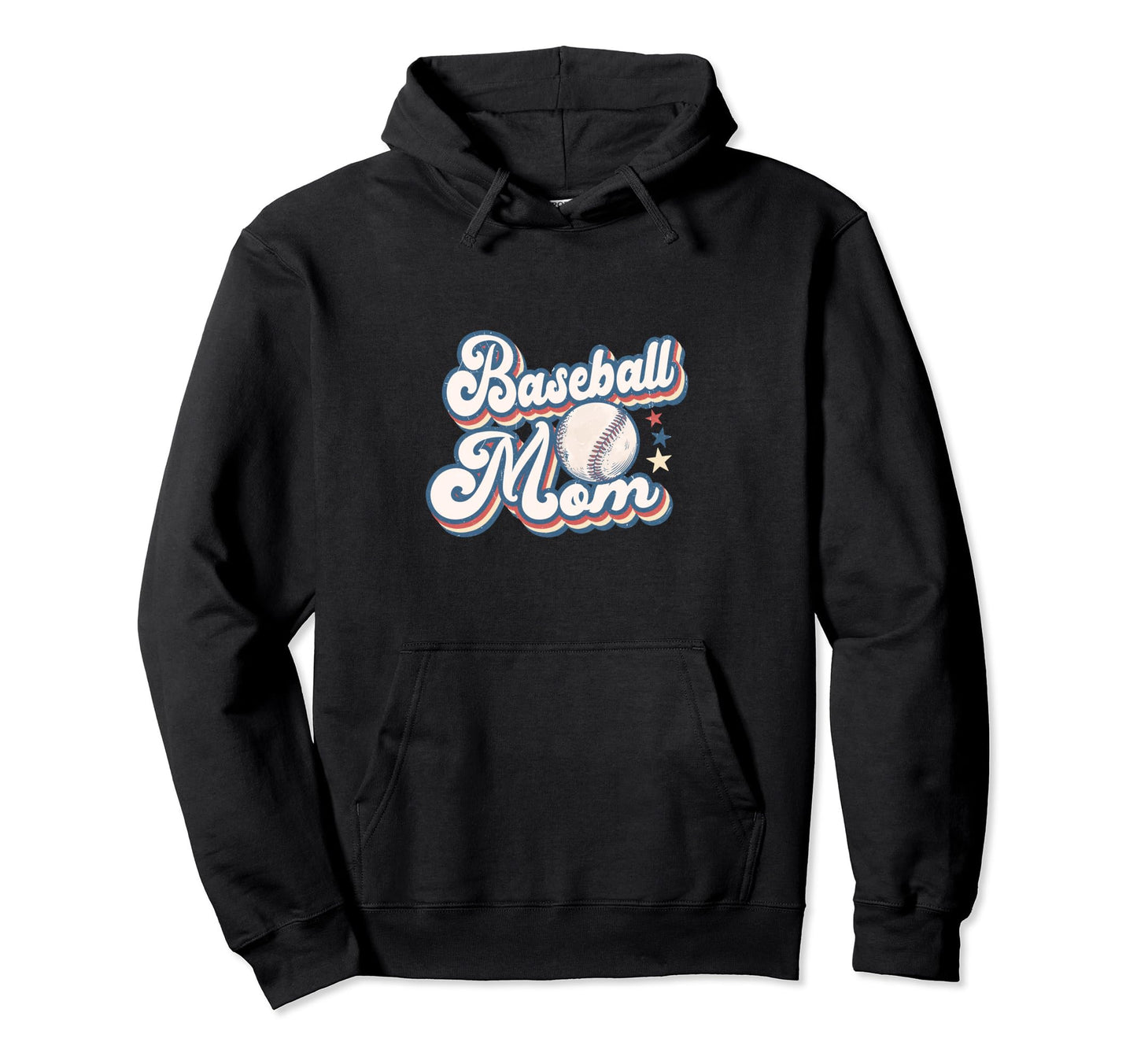 Baseball Mom Proud Moms Hoodie - Graphic Print Unisex - T-Shirt, Sweatshirt, Hoodie