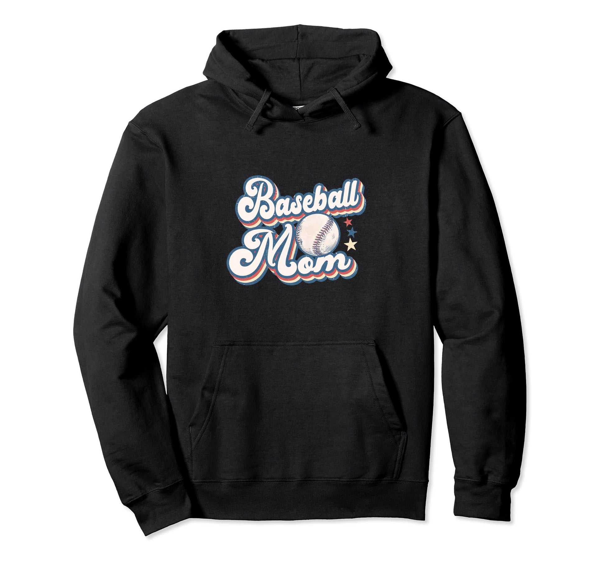 Baseball Mom Proud Moms Hoodie - Graphic Print Unisex - T-Shirt, Sweatshirt, Hoodie
