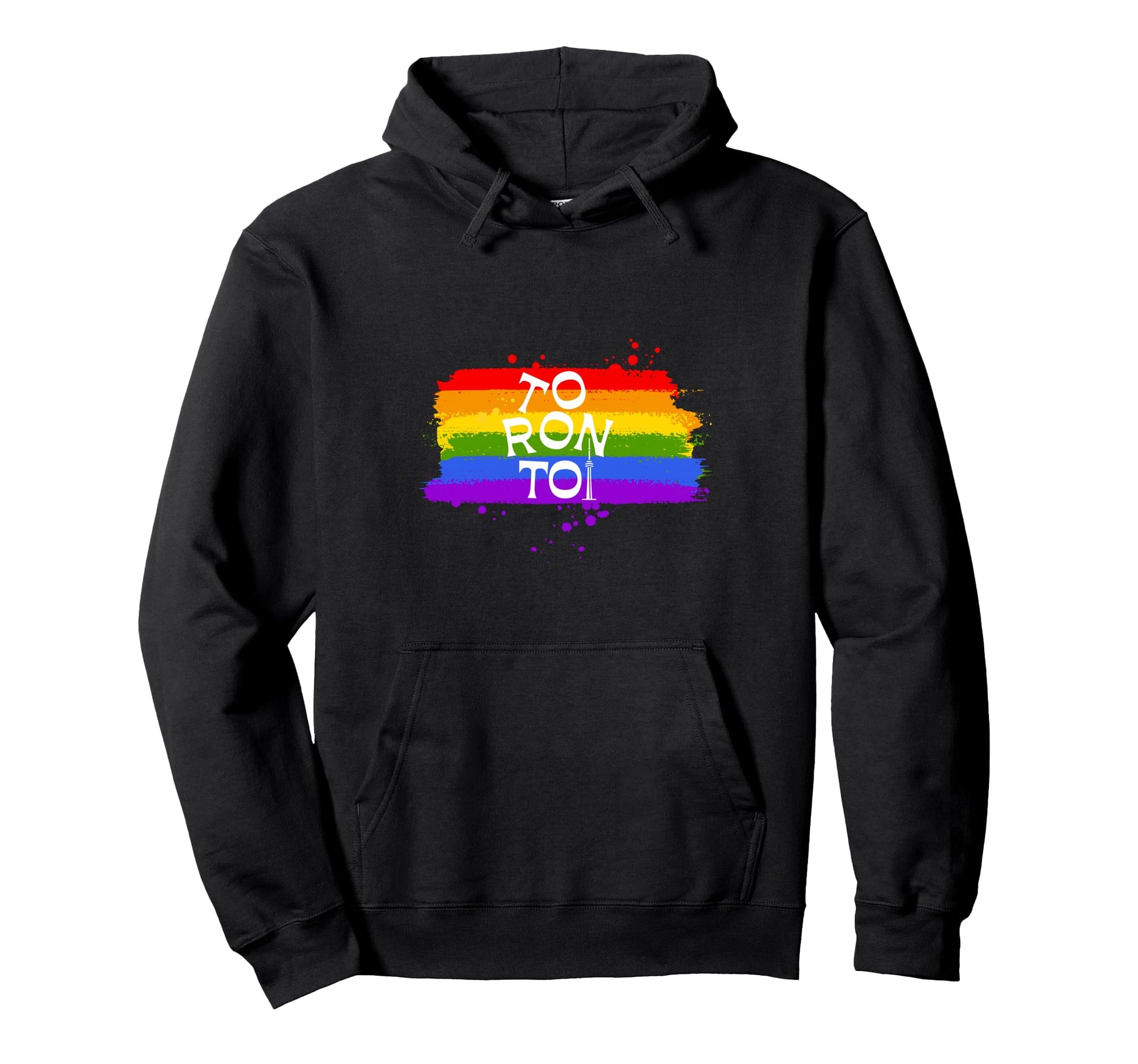 Toronto Lgbt Canada Gay Pride Month Hoodie - Casual Everyday Wear Unisex - T-Shirt, Sweatshirt, Hoodie