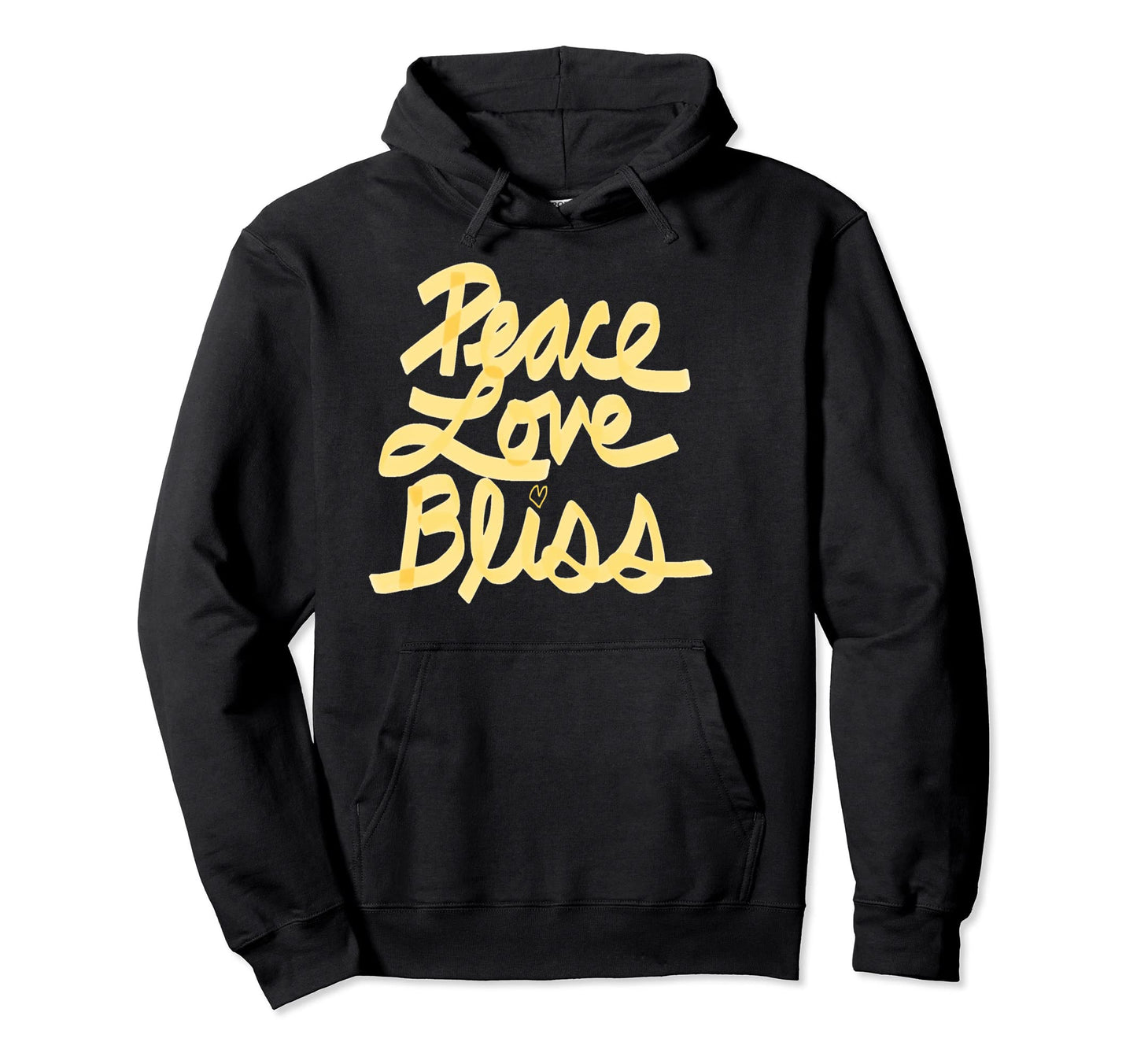 Peace Love Bliss Hoodie - Novelty Apparel Men Women - T-Shirt, Sweatshirt, Hoodie