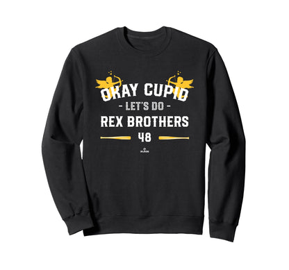 Cupid Lets Do Rex Brothers Valentines Sweatshirt - Graphic Print Unisex - T-Shirt, Sweatshirt, Hoodie