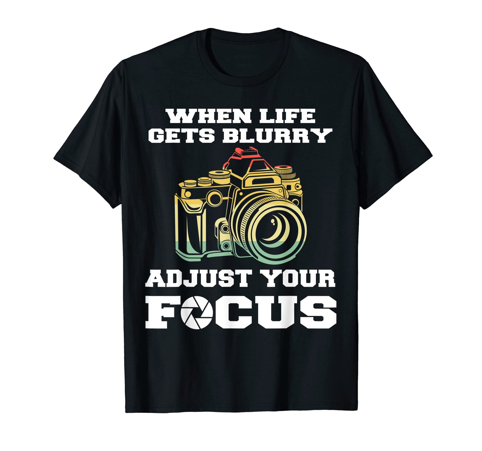 Funny Camera Photographer T-Shirt - Streetwear Style for Adults - T-Shirt, Sweatshirt, Hoodie