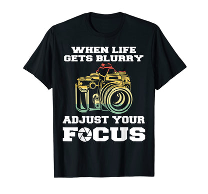 Funny Camera Photographer T-Shirt - Streetwear Style for Adults - T-Shirt, Sweatshirt, Hoodie