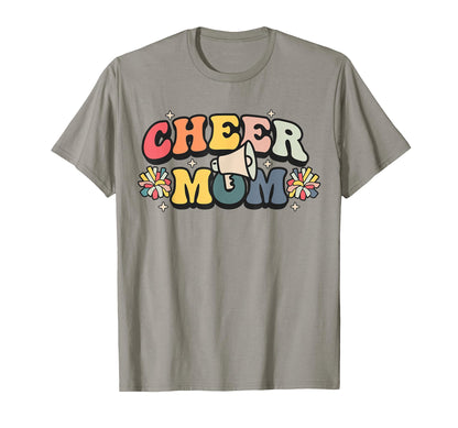 Cheer Mom Cheerleader Mom Mama T-Shirt - Fun Novelty Design Men Women - T-Shirt, Sweatshirt, Hoodie