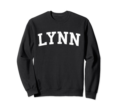 Lynn Ma Distressed White Varsity Sweatshirt - Custom Art Print Men Women - T-Shirt, Sweatshirt, Hoodie