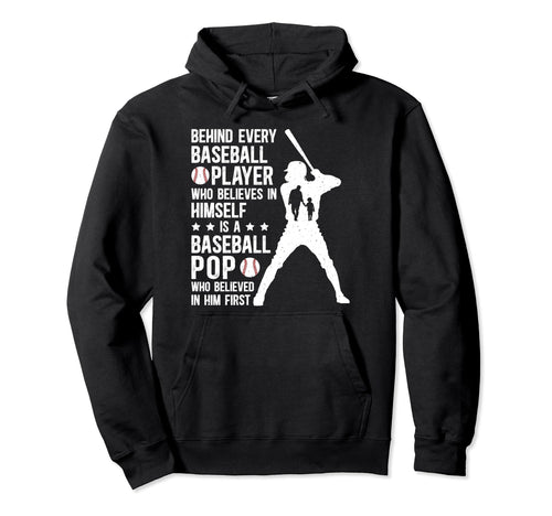 Baseball Pop Who Believed Pop Baseball Hoodie - Graphic Print for Adults - T-Shirt, Sweatshirt, Hoodie