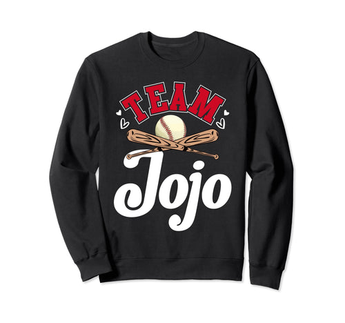 Team Jojo Mothers Day Baseball Sweatshirt - Novelty Apparel Men Women - T-Shirt, Sweatshirt, Hoodie