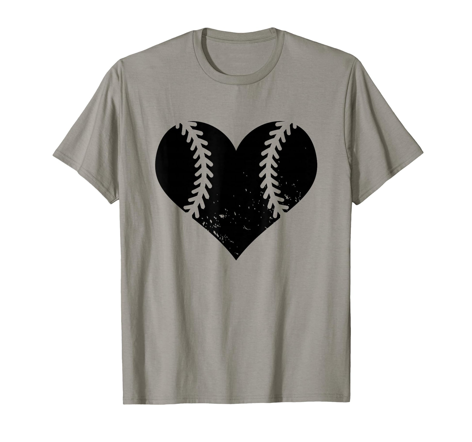 Softball Heart Funny Baseball Softball T-Shirt - Trendy Graphic for Adults - T-Shirt, Sweatshirt, Hoodie