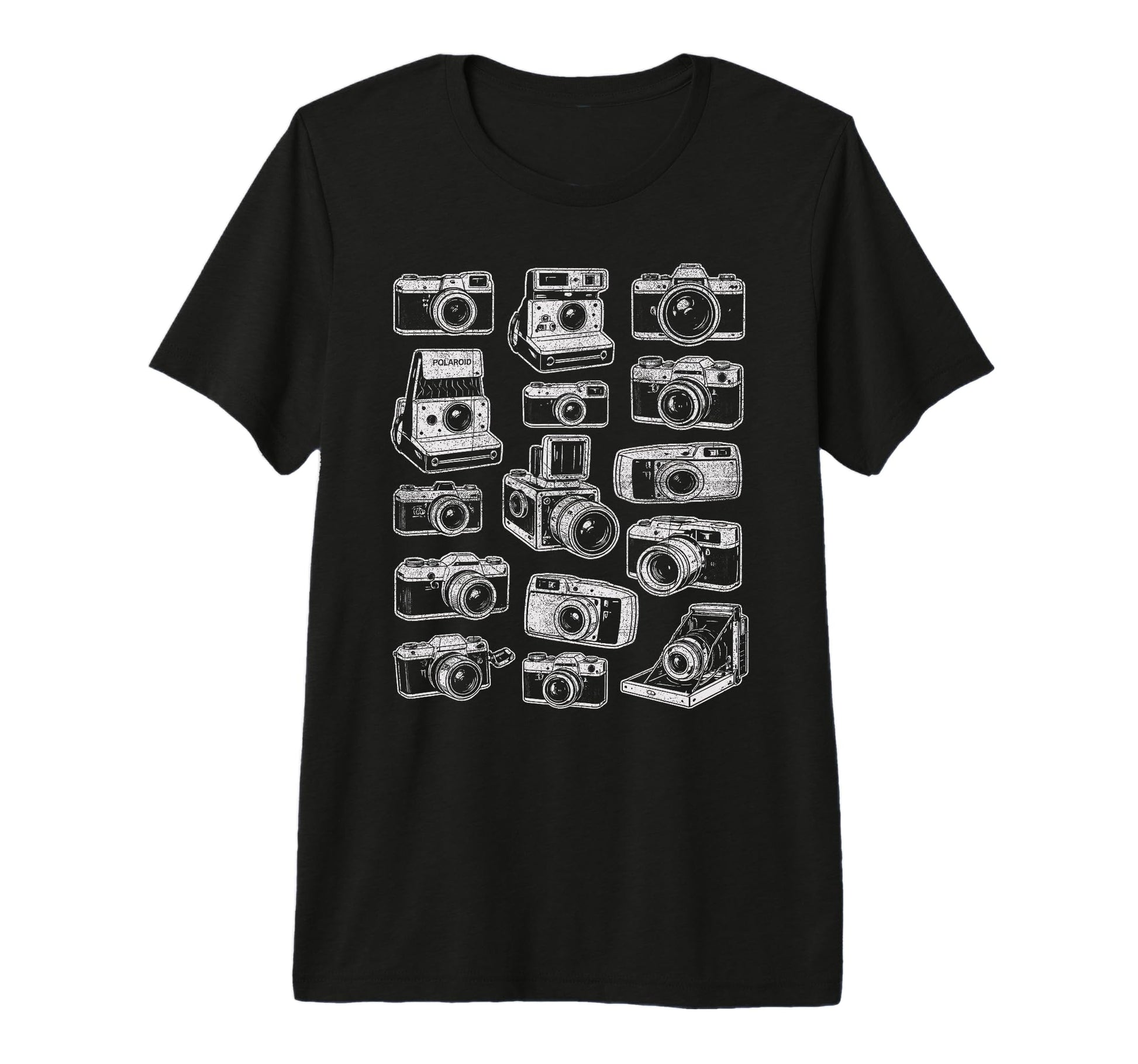 Photographer Camera Collection T-Shirt - Aesthetic Graphic for Adults - T-Shirt, Sweatshirt, Hoodie