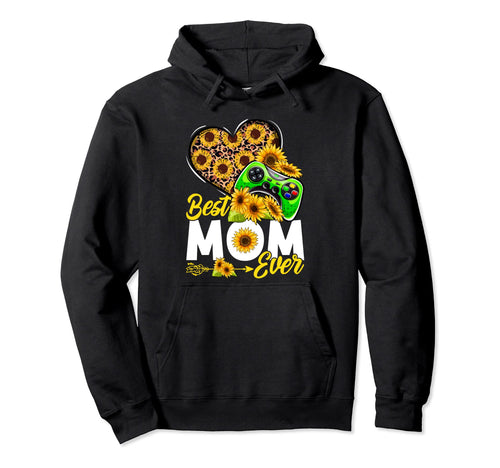 Sunflower Video Game Mom Mama Mommy Hoodie - Novelty Apparel Men Women - T-Shirt, Sweatshirt, Hoodie