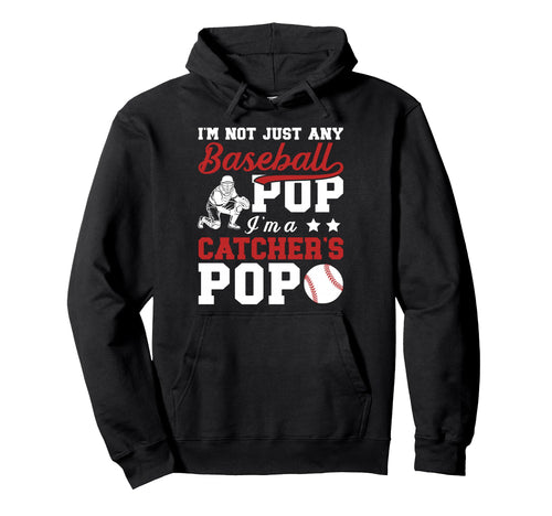 Im Baseball Catcher Pop Baseball Catcher Hoodie - Unique Graphic Unisex - T-Shirt, Sweatshirt, Hoodie