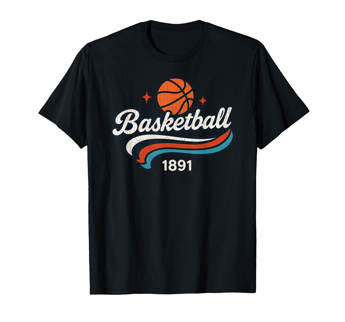 Basketball 1891 Sports Varsity T-Shirt - Unique Graphic Unisex - T-Shirt, Sweatshirt, Hoodie
