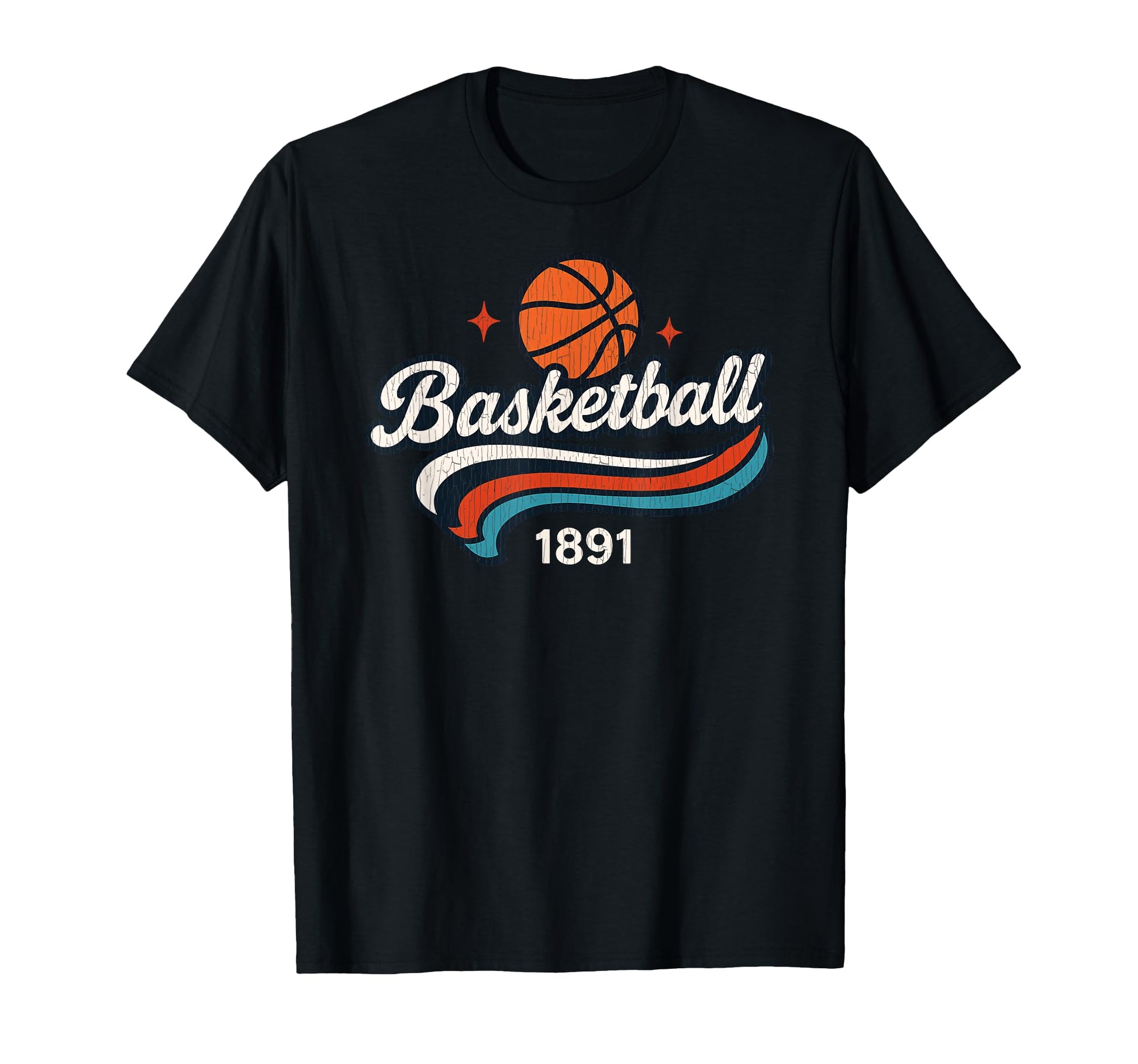 Basketball 1891 Sports Varsity T-Shirt - Unique Graphic Unisex - T-Shirt, Sweatshirt, Hoodie