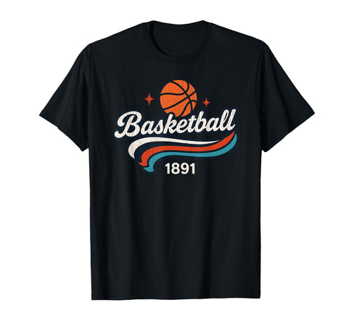 Basketball 1891 Sports Varsity T-Shirt - Unique Graphic Unisex - T-Shirt, Sweatshirt, Hoodie