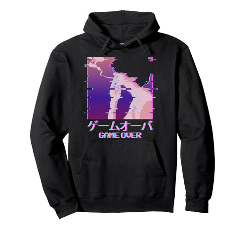 Japanese Vaporwave Tuxedo Sad Anime Hoodie - Custom Art Print Men Women - T-Shirt, Sweatshirt, Hoodie