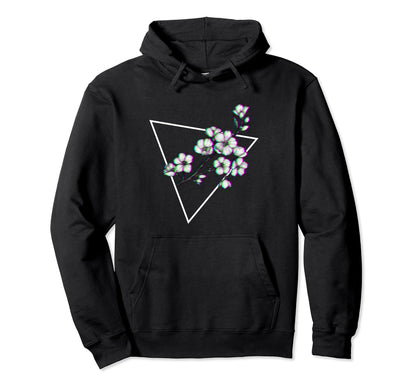Japanese Sakura Flower Sakura Blossom Hoodie - Graphic Print for Adults - T-Shirt, Sweatshirt, Hoodie