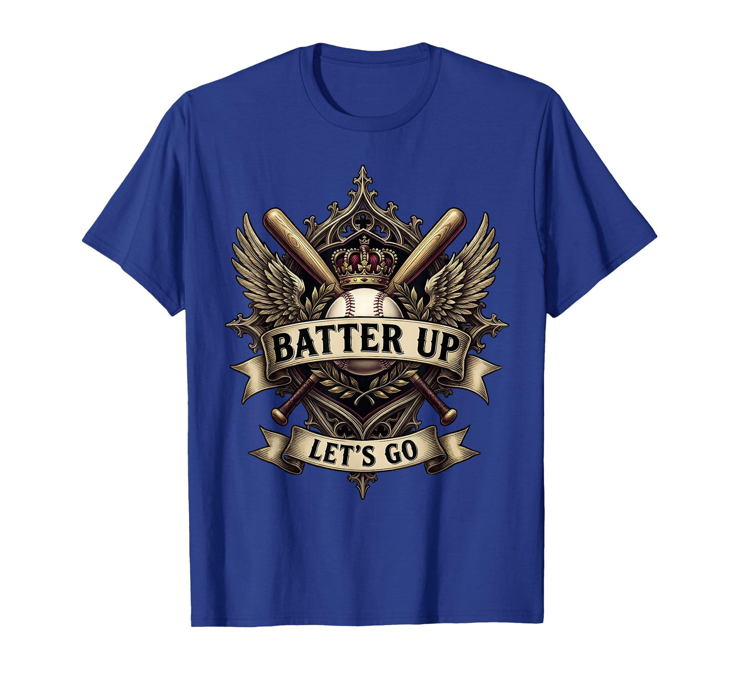 Batter Up Lets Go Baseball Mom T-Shirt - Minimalist Print Unisex - T-Shirt, Sweatshirt, Hoodie