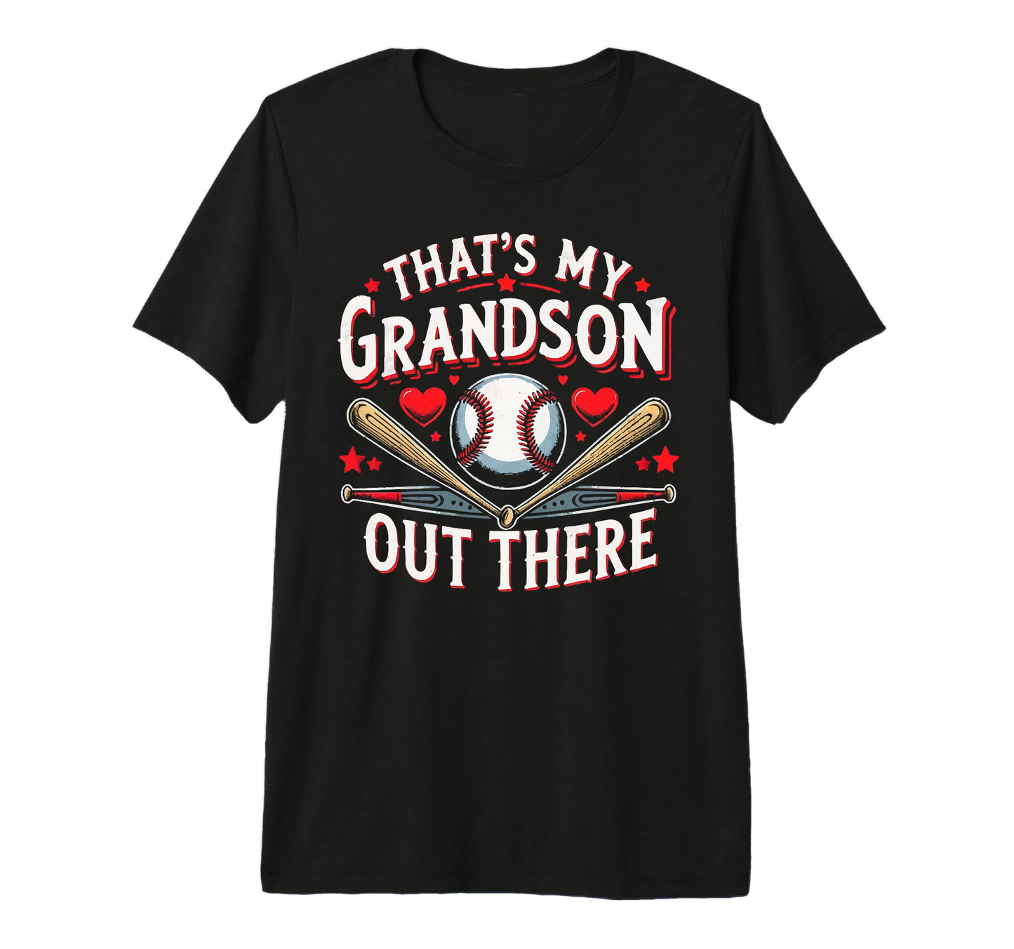 Baseball Grandma Sports Baseball T-Shirt - Casual Everyday Wear Unisex - T-Shirt, Sweatshirt, Hoodie