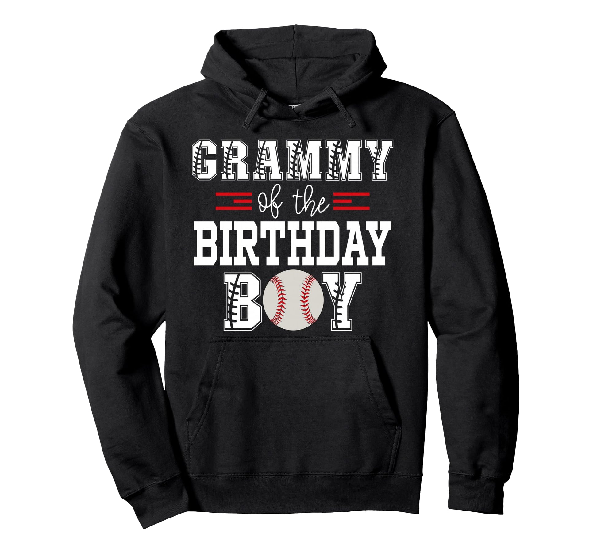 Grammy Birthday Baseball Lover First Hoodie - Casual Everyday Wear Unisex - T-Shirt, Sweatshirt, Hoodie
