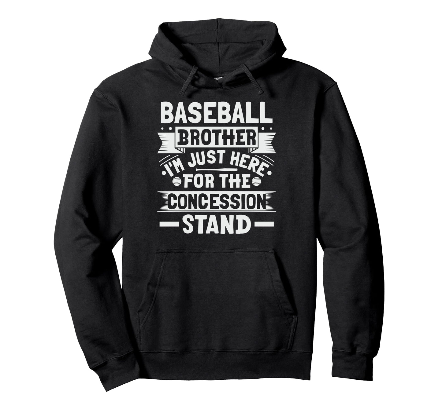 Baseball Game Little Concession Stand Hoodie - Unique Graphic Men Women - T-Shirt, Sweatshirt, Hoodie