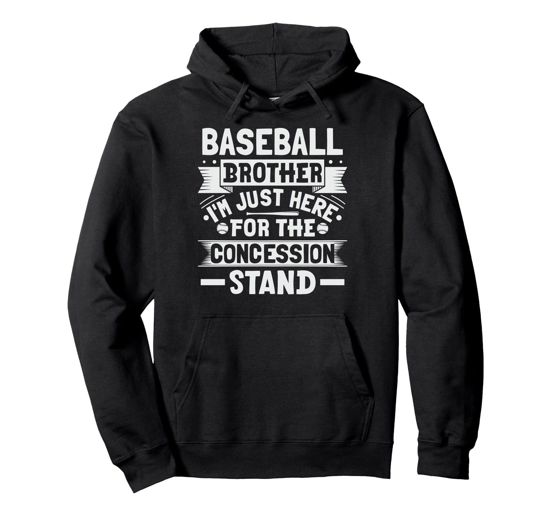 Baseball Game Little Concession Stand Hoodie - Unique Graphic Men Women - T-Shirt, Sweatshirt, Hoodie