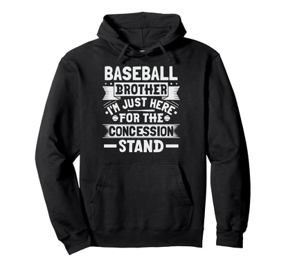 Baseball Game Little Concession Stand Hoodie - Unique Graphic Men Women - T-Shirt, Sweatshirt, Hoodie